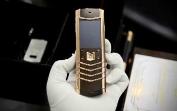 Signature S Rose Gold Chocolate Mix Diamond